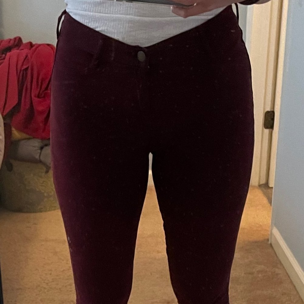 Red Skinny Jeans